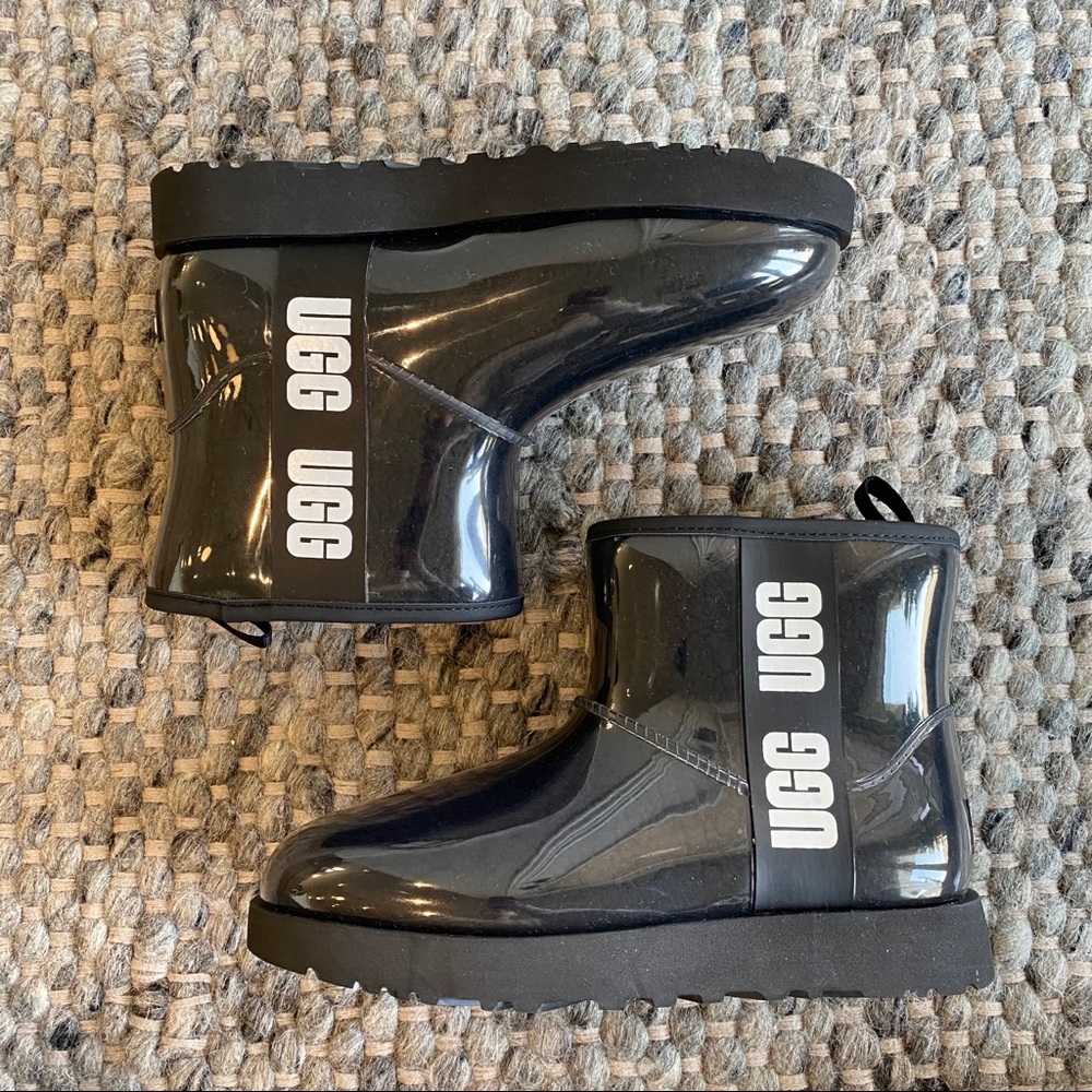 ▪️UGG▪️Classic Mini Waterproof Clear Boot